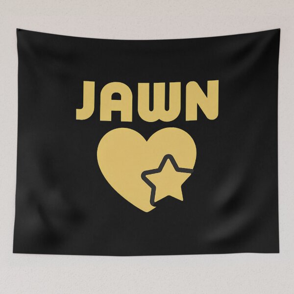 Item preview, JAWN Heart Star  Gold Black designed and sold by CraigSmith43.