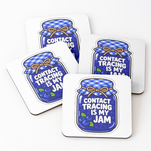 Item preview, "Contact Tracing is My Jam" | Public Health Is My Jam | Public Health & STI Prevention Humor designed and sold by twiiceasnice.