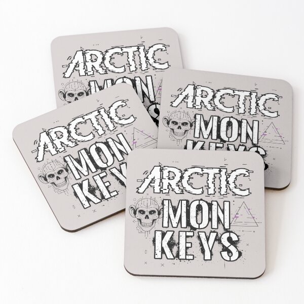 Item preview, Arctic Monkeys Distorted Logo Tee-36 designed and sold by TatjanaFunke.