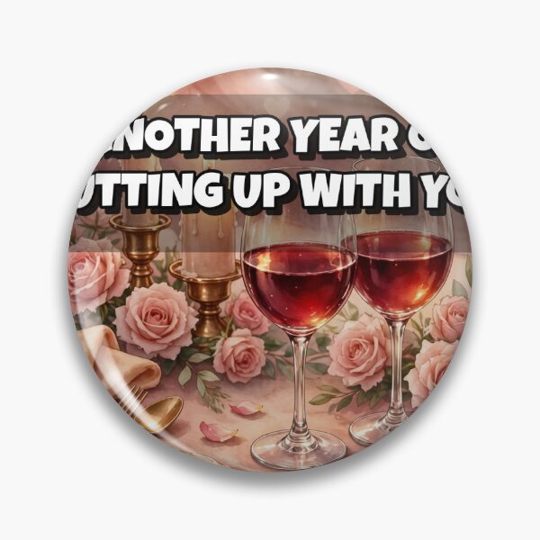 Item preview, Another Year Of Putting Up With You Funny Anniversary Card designed and sold by Remy's Golden Goods.