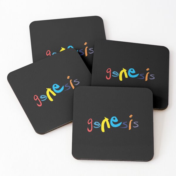 Item preview, Genesis Band Hand Drawn Script Logo designed and sold by perry-form.