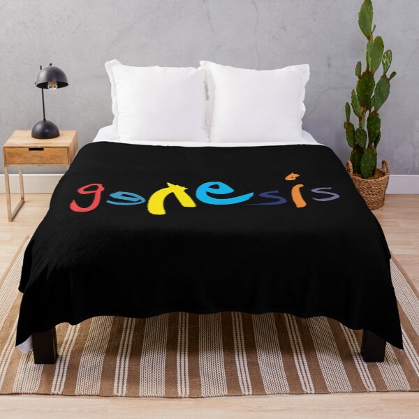 Item preview, Genesis Band Hand Drawn Script Logo designed and sold by perry-form.