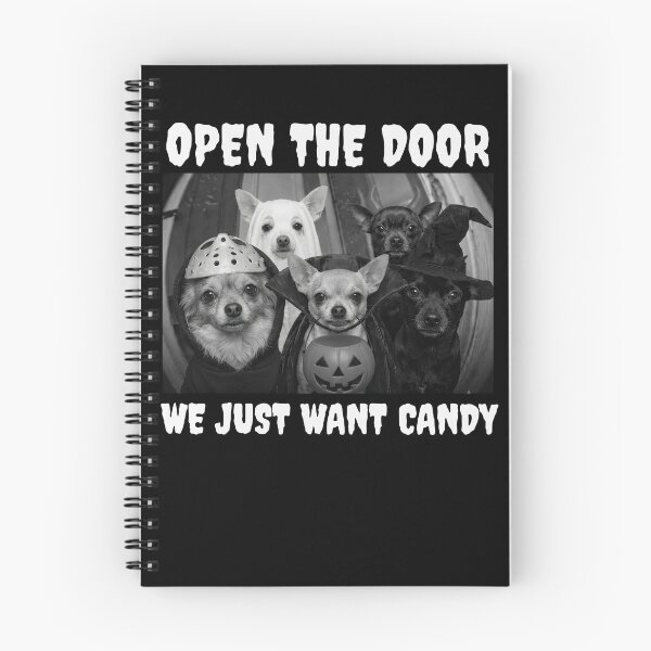 Item preview, Dog Breeds Open The Door We Just Want Candy Halloween  designed and sold by Holyiury.