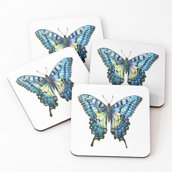 Item preview, Blue Butterfly | Elegant Nature Aesthetic Art designed and sold by Mandayartstudio.