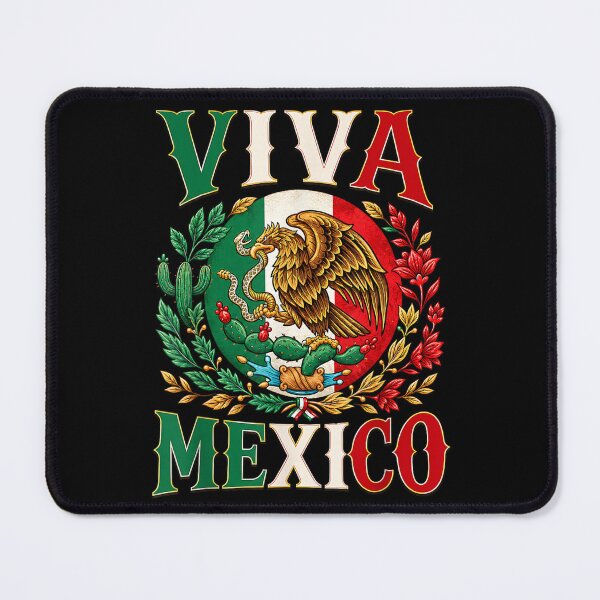 Item preview, Viva Mexico Mexican Independence Day Mexico Flag Emblem Men designed and sold by HuserPiri.