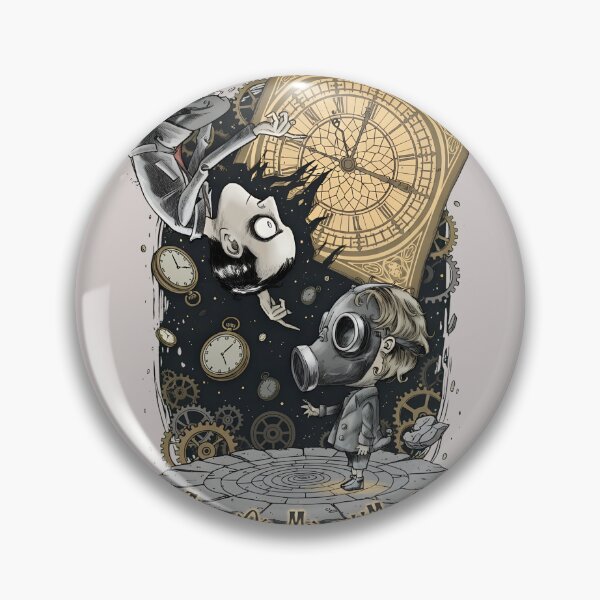 Item preview, Are You My Mummy_ Gothic Clock Gas Mask-23 designed and sold by TatjanaFunke.