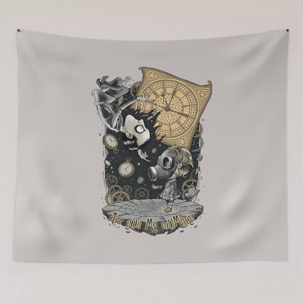 Item preview, Are You My Mummy_ Gothic Clock Gas Mask-23 designed and sold by TatjanaFunke.
