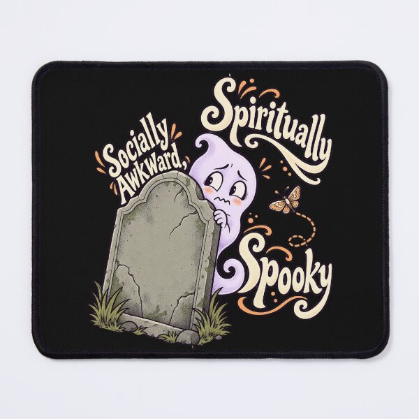 Item preview, Socially Awkward, Spiritually Spooky clever Halloween designed and sold by JollyNib.
