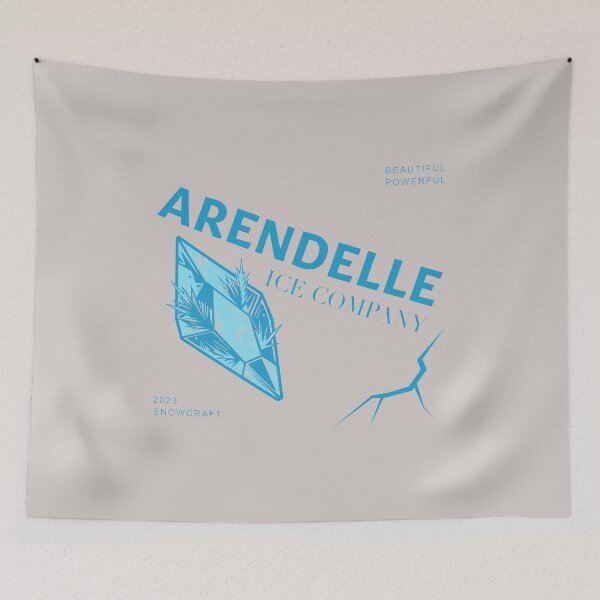 Item preview, Arendelle Ice Company Stamp Design-25th designed and sold by TatjanaFunke.