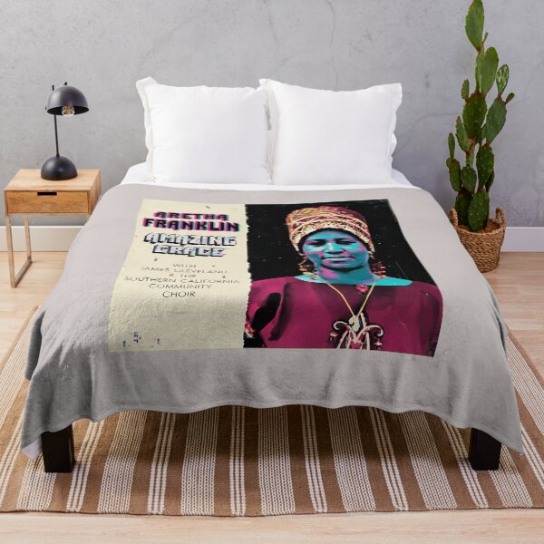 Item preview, Aretha Franklin Amazing Grace Album Cover Tee-7th designed and sold by TatjanaFunke.