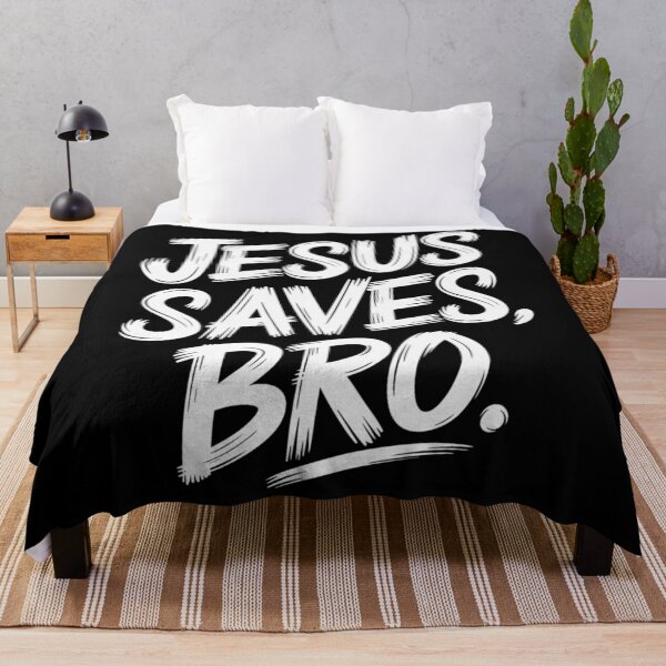 Item preview, Jesus Saves Bro, Christian Believer Christianity God designed and sold by PeggyGilligan.