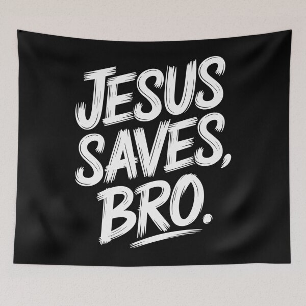 Item preview, Jesus Saves Bro, Christian Believer Christianity God designed and sold by PeggyGilligan.