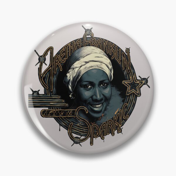 Item preview, Aretha Franklin Sparkle Album Cover Retro T-Shirt-9th designed and sold by TatjanaFunke.
