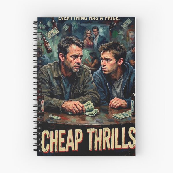 Item preview, Cheap Thrills Psychological Thriller Fine Art Tribute designed and sold by Art's Diner.