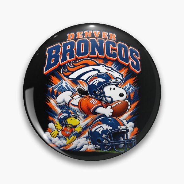Item preview, Snoopy Denver Broncos Dynamic Diving Catch Football Fan designed and sold by CaneufeyCip.