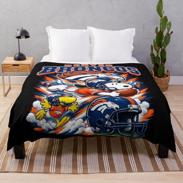 Item preview, Snoopy Denver Broncos Dynamic Diving Catch Football Fan designed and sold by CaneufeyCip.