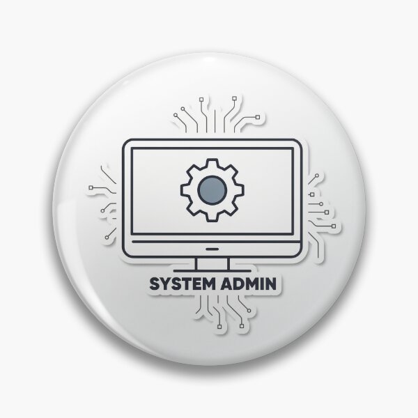 Item preview, System Admin Minimalist Design designed and sold by NiftyWrx.