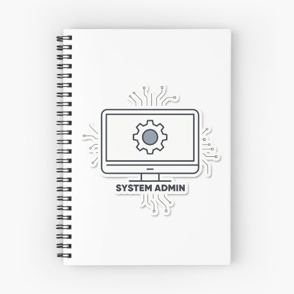 Item preview, System Admin Minimalist Design designed and sold by NiftyWrx.
