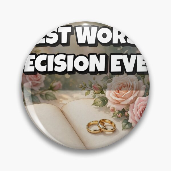 Item preview, Best Worst Decision Ever Funny Anniversary Card designed and sold by Remy's Golden Goods.