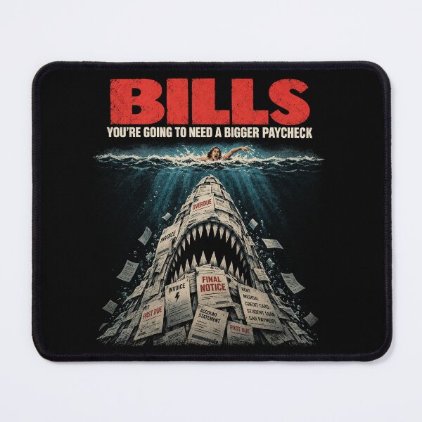 Item preview, Bills — You’re Going to Need a Bigger Paycheck designed and sold by OriginalGamer55.
