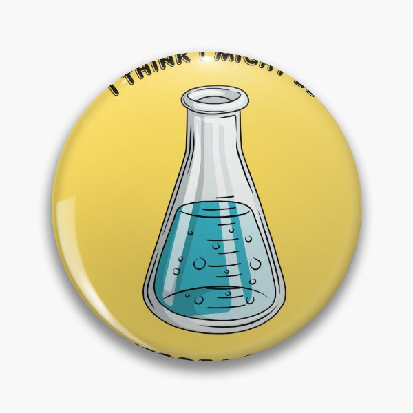 Item preview, Funny Chemistry Overreacting Science Pun Erlenmeyer Flask designed and sold by Mircea786.