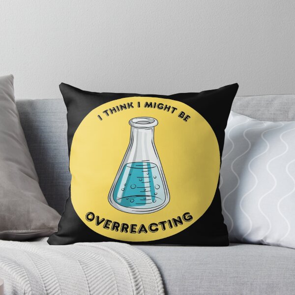 Item preview, Funny Chemistry Overreacting Science Pun Erlenmeyer Flask designed and sold by Mircea786.