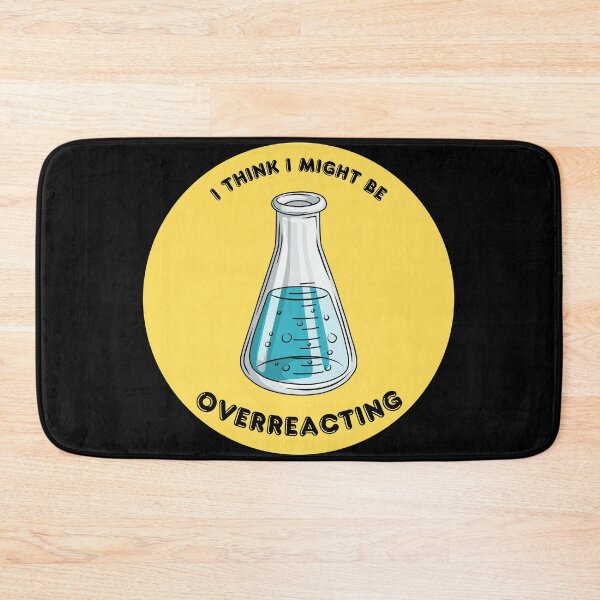 Item preview, Funny Chemistry Overreacting Science Pun Erlenmeyer Flask designed and sold by Mircea786.