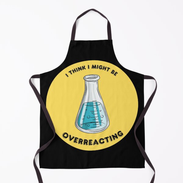 Item preview, Funny Chemistry Overreacting Science Pun Erlenmeyer Flask designed and sold by Mircea786.