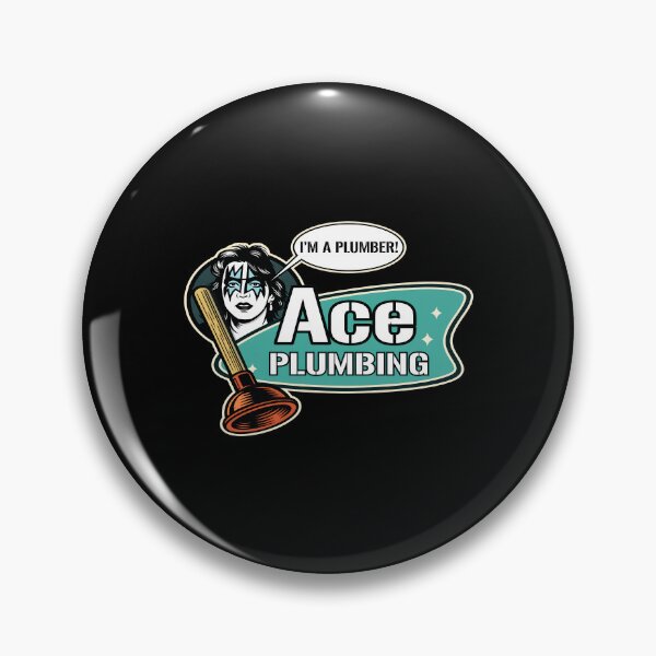 Item preview, Ace Plumbing Electric Retro Comic Style designed and sold by JorgeWisozk.