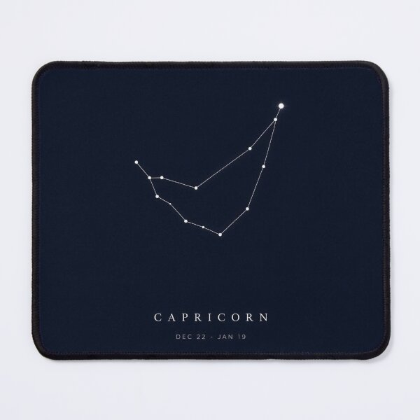 Item preview, Capricorn Constellation Line Art | Minimalist Zodiac Star Map Poster | Astrology Wall Art designed and sold by FixationStudio.