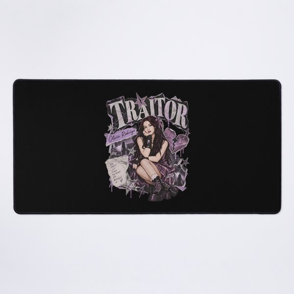 Item preview, Olivia Rodrigo, Olivia Rodrigo Traitor Gothic Purple Heartbreak Fan Art designed and sold by graphic-genie.