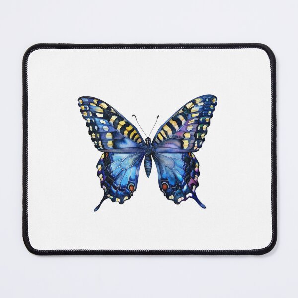 Item preview, Blue Butterfly | Elegant Nature Aesthetic Art designed and sold by Mandayartstudio.