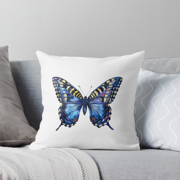 Item preview, Blue Butterfly | Elegant Nature Aesthetic Art designed and sold by Mandayartstudio.