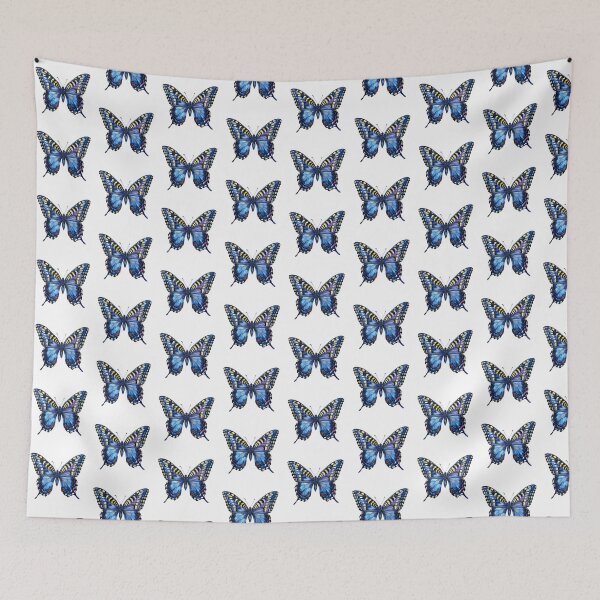 Item preview, Blue Butterfly | Elegant Nature Aesthetic Art designed and sold by Mandayartstudio.