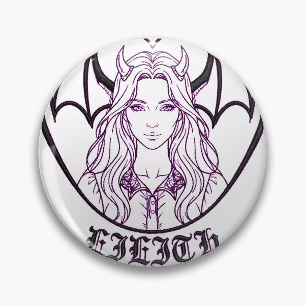 Item preview, Code LILITH Gothic Horns Bat Wings Heart - Dark Line Art Tattoo Design designed and sold by Csaba1983.