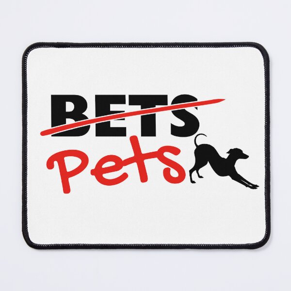 Item preview, Greyhounds are Pets, not Bets. designed and sold by NatMadCow Designs.