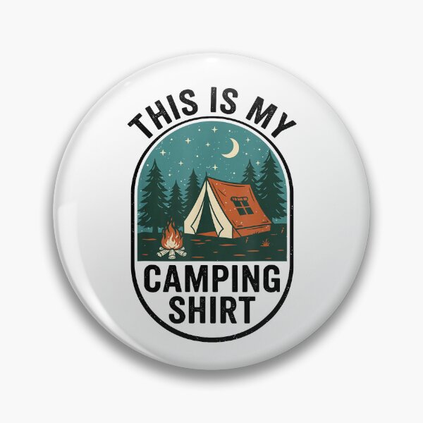 Item preview, This Is My Camping Shirt designed and sold by caruku666.