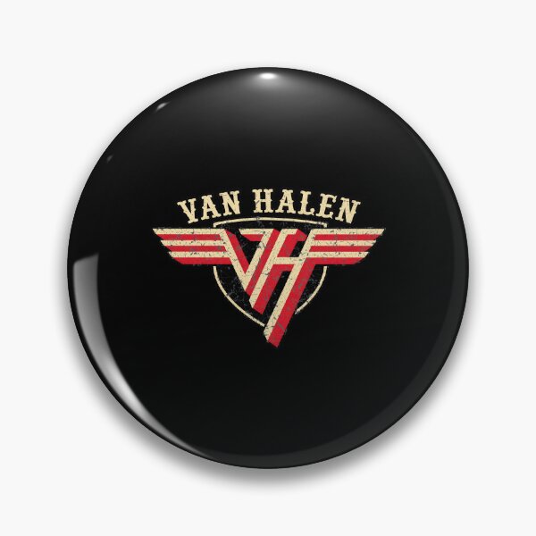 Item preview, Distressed VH Emblem Rock Band Music Cover designed and sold by JorgeWisozk.
