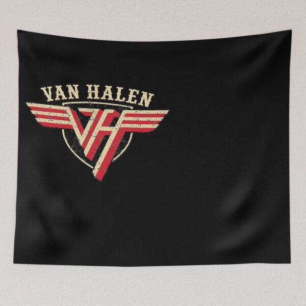 Item preview, Distressed VH Emblem Rock Band Music Cover designed and sold by JorgeWisozk.