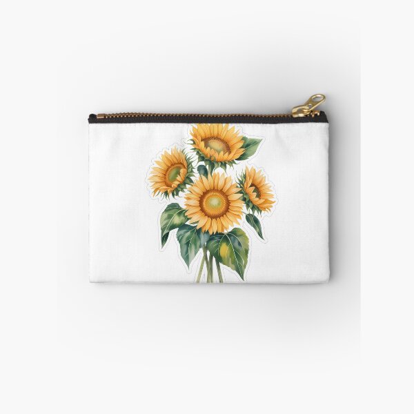 Item preview, Sunflower Watercolor Bouquet designed and sold by NiftyWrx.