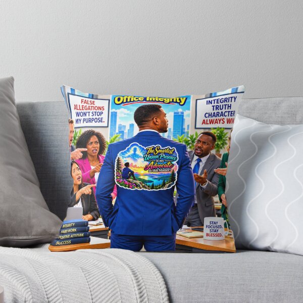 Item preview, Office Integrity Defeats False Allegations designed and sold by New Wave Artworks & Odds &Ends.
