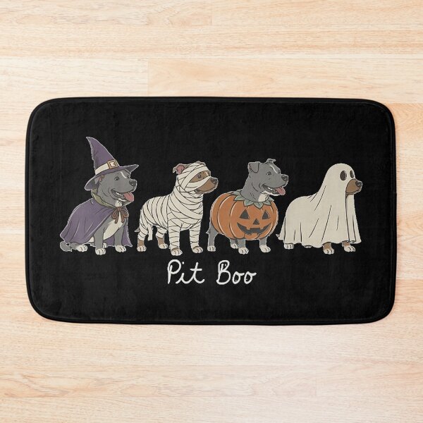 Item preview, Pit Boo Funny Ghost Pumpkin Pitbull Dog Costume designed and sold by HuserPiri.
