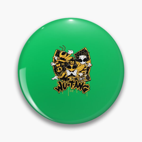 Item preview, Gold Black Hip Hop Emblem designed and sold by TheHilltop.
