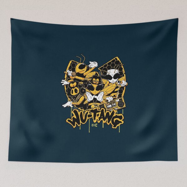 Item preview, Gold Black Hip Hop Emblem designed and sold by TheHilltop.