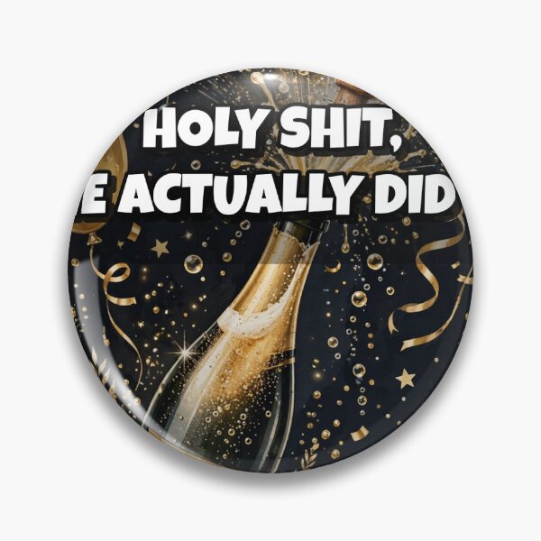 Item preview, Holy Shit We Actually Did It Funny Anniversary Card designed and sold by Remy's Golden Goods.