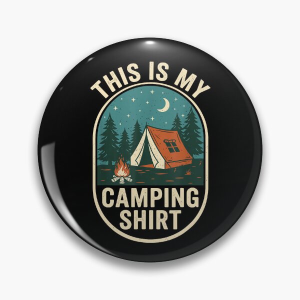 Item preview, This Is My Camping Shirt designed and sold by caruku666.