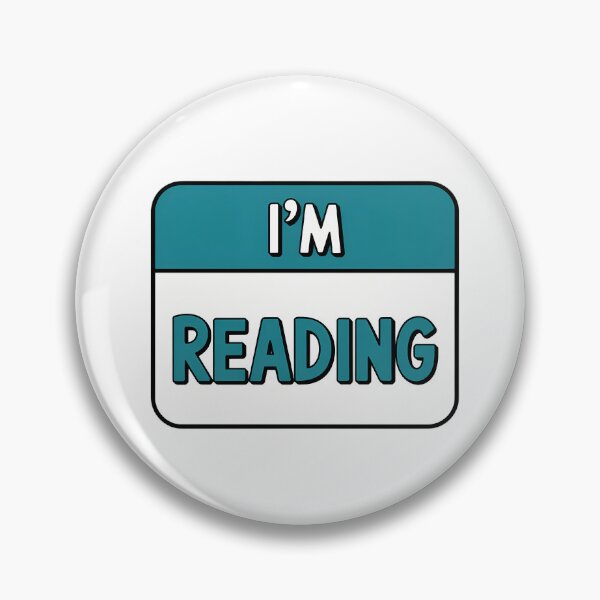 Item preview, I'm Reading Book Lover Text Art designed and sold by NiftyWrx.