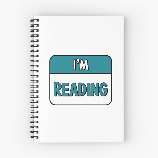 Item preview, I'm Reading Book Lover Text Art designed and sold by NiftyWrx.