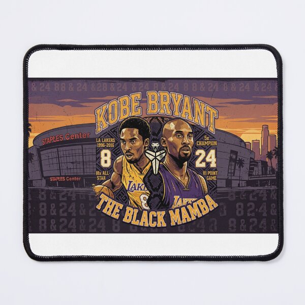 Item preview, Mamba Mentality Legend 8 and 24 Basketball Tribute Tee designed and sold by FakePeopleSuck.