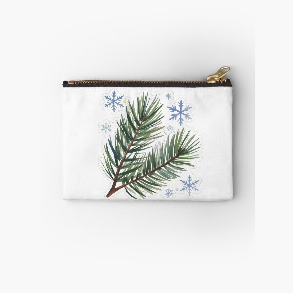 Item preview, Snowflakes and Pine Branches designed and sold by NiftyWrx.